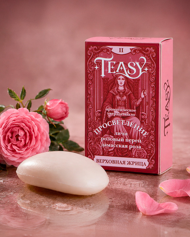 Ароматическое твёрдое мыло, Teasy, 90 г, в ассортименте