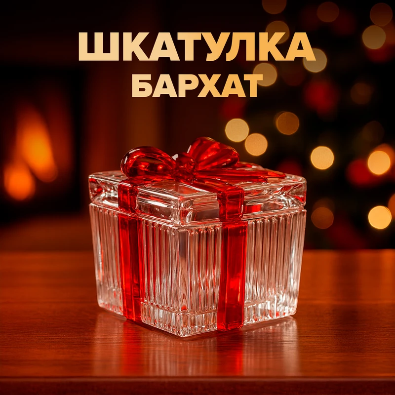 Шкатулка "Бархат", в ассортименте