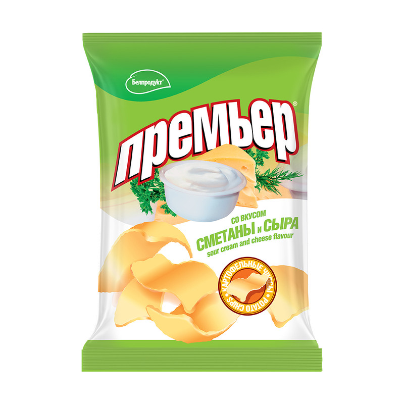 Чипсы картофельные, Премьер, 70 г, в ассортименте