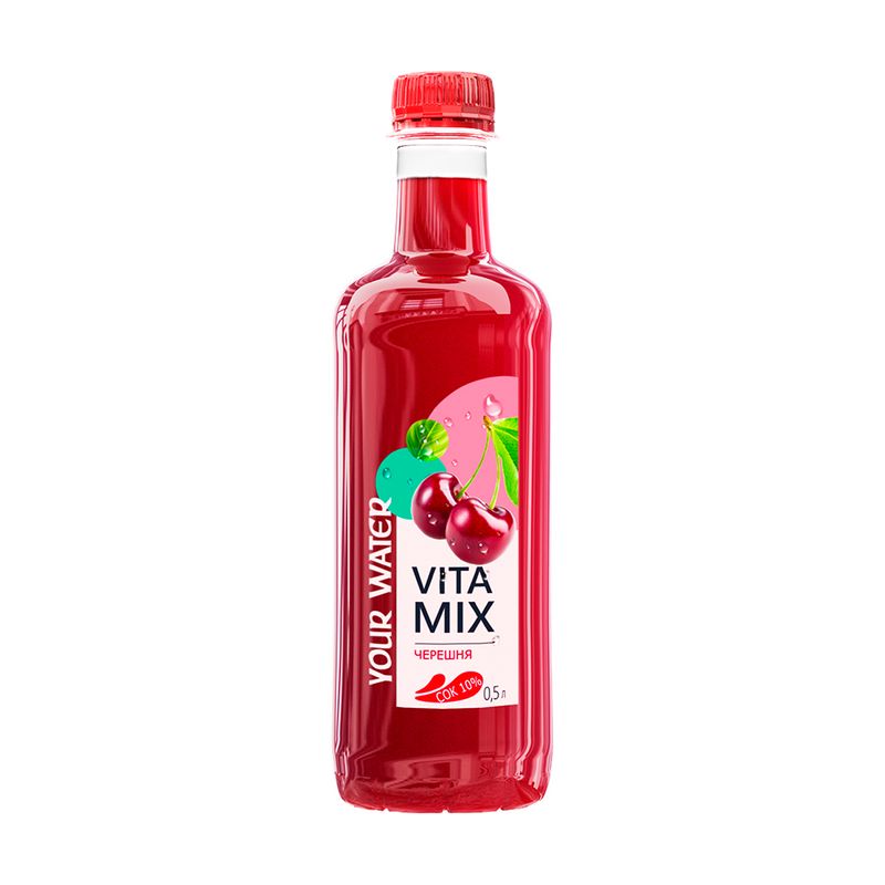 Напиток негазированный "VITA MIX", черешня, 0,5 л