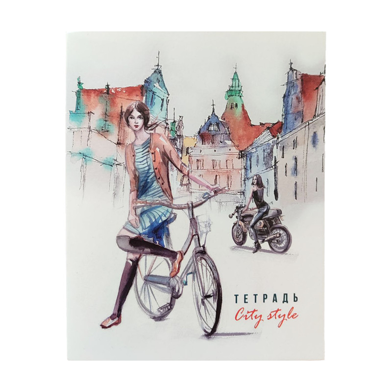 Тетрадь клетка 60л. в асс