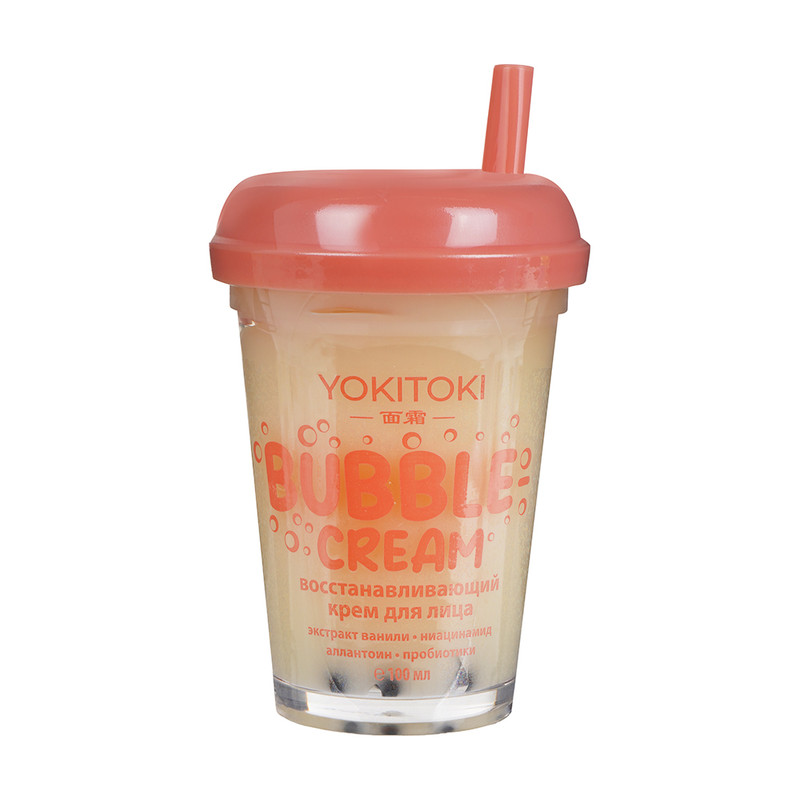 Крем для лица "Bubble Cream", YOKITOKI, 100 мл, в ассортименте