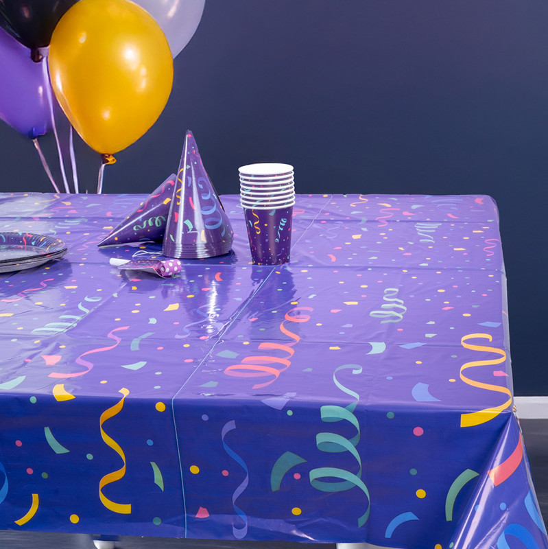 Скатерть праздничная, PARTY, 120х180 см, в ассортименте