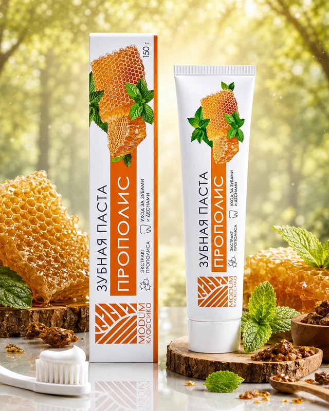 Паста зубная, MODUM КЛАССИКА, 150 г, в ассортименте