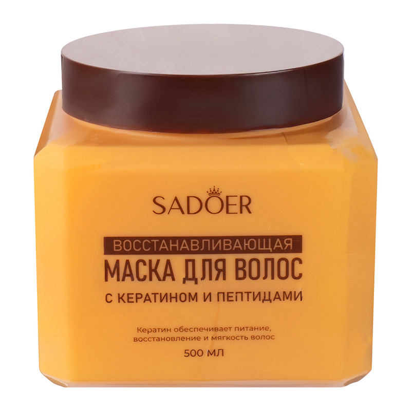 Маска восстанавливающая для волос, SADOER, 500 мл