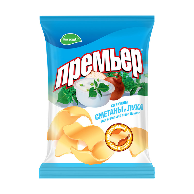 Чипсы картофельные, Премьер, 70 г, в ассортименте