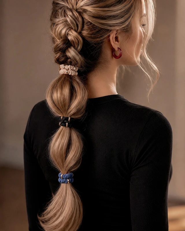 Резинка для волос, INSTYLE, 3 шт., в ассортименте