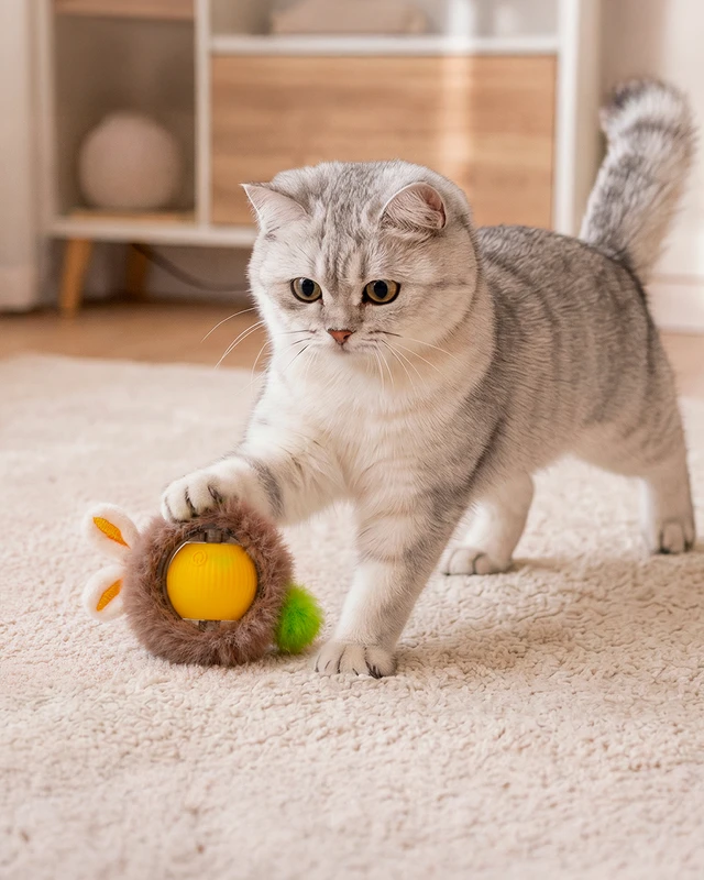 Игрушка для кошек "Неуловимый шар", Pet Club, в ассортименте