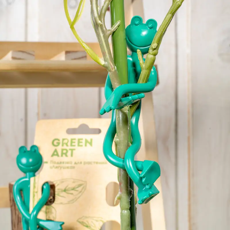 Подвязка для растений "Лягушка", GreenArt, 2 шт.
