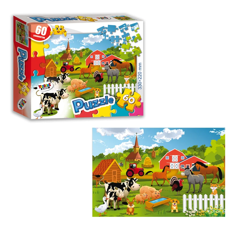 Игровой набор "Пазл", TOPGAME, в ассортименте