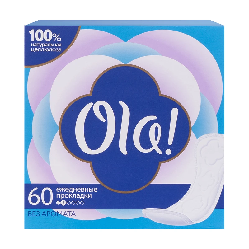 Ежедневные прокладки "Daily", Ola!, 60 шт.