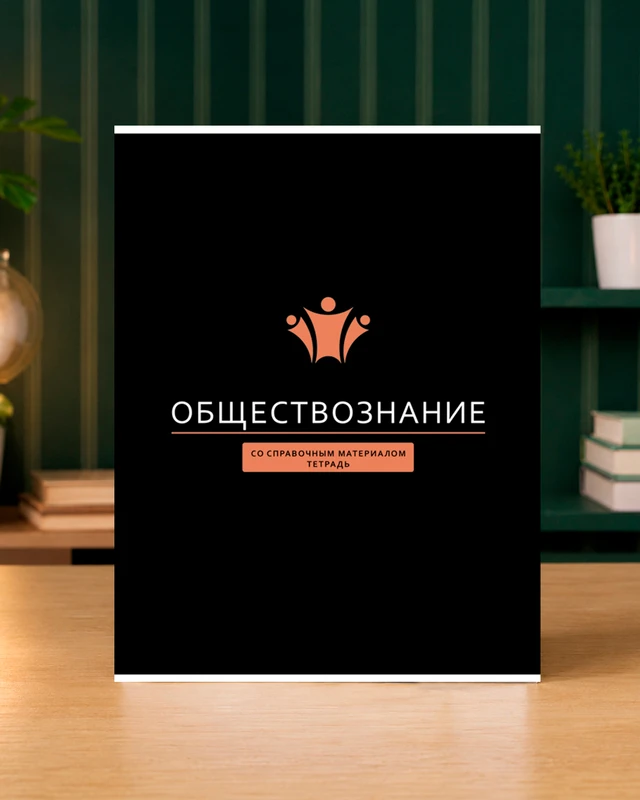Тетрадь предметная со справочным материалом, 48 листов, пластиковая обложка, в ассортименте