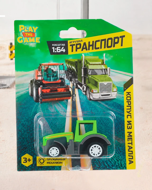 Игрушка "Транспорт 1:64", Play the Game, в ассортименте