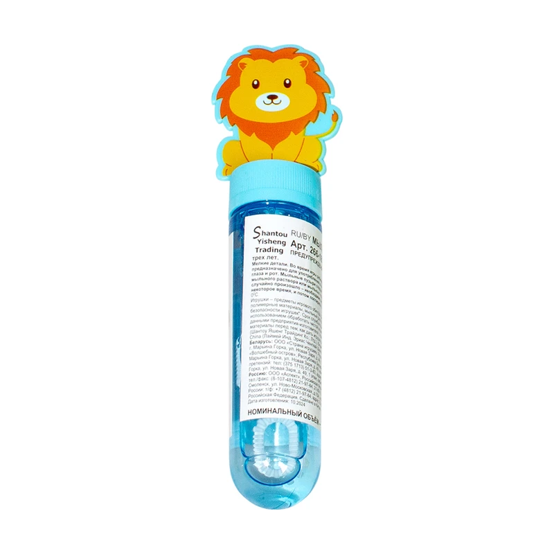 Мыльные пузыри "Зверята", MAYA TOYS, 30 мл, в ассортименте