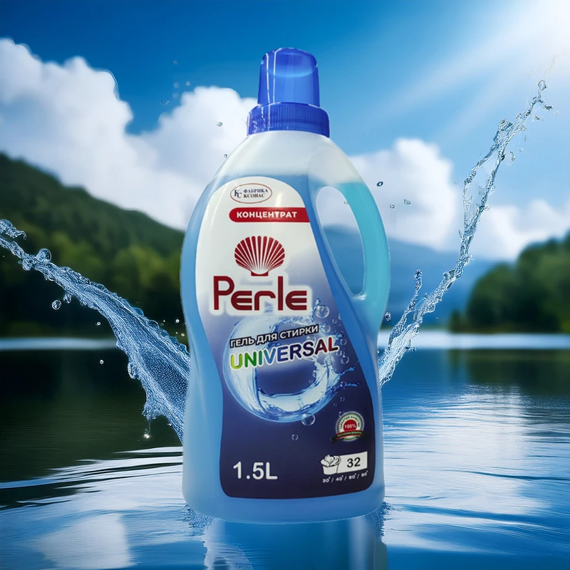 Гель для стирки "Universal", Perle, 1,5 л