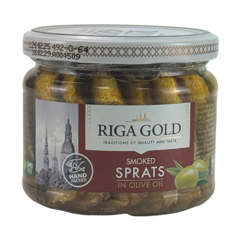 Shprot Riga Шпроты Riga Gold Оливк Масло 250Г - купить через интернет-витрину Fix ...