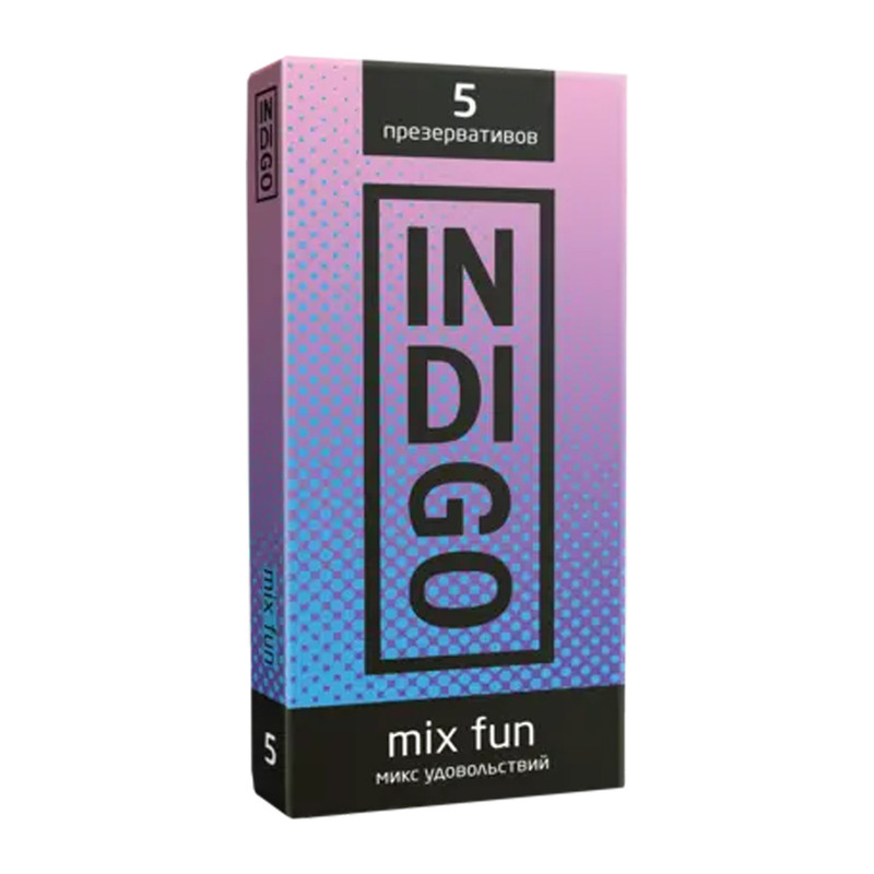 Презервативы, INDIGO №5, в ассортименте