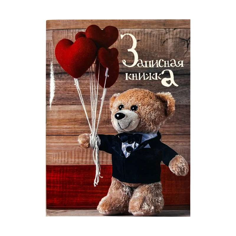 Записная книжка, А6, 32 листа, в ассортименте