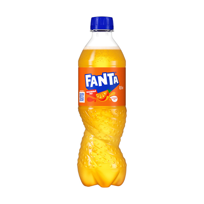 Напиток безалкогольный газированный, Fanta, 0,5 л