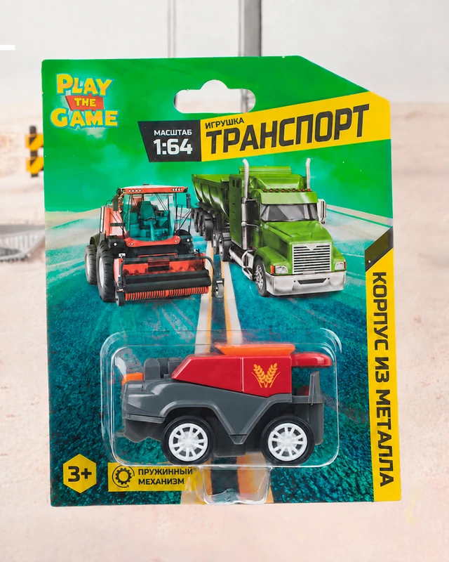 Игрушка "Транспорт 1:64", Play the Game, в ассортименте