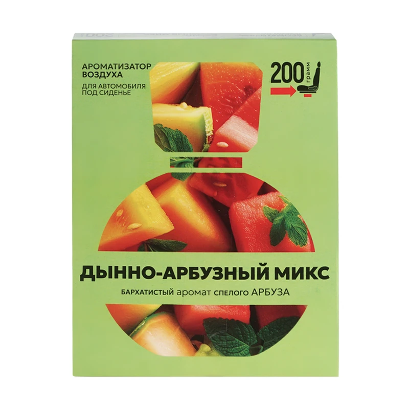 Ароматизатор воздуха под сиденье, 200 г, в ассортименте