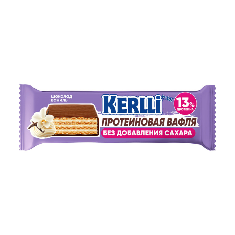 Батончик вафельный, Kerlli, 45 г, в ассортименте