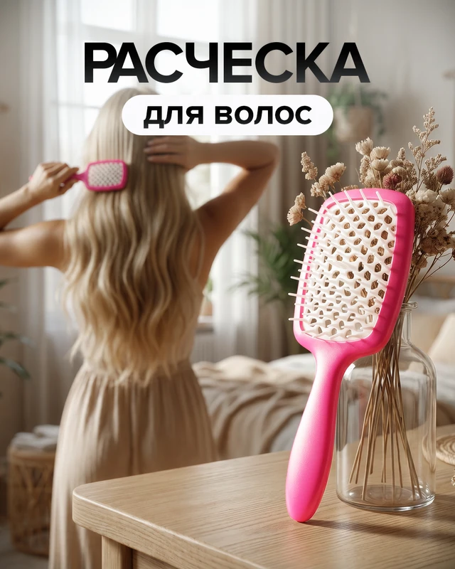 Расчёска для волос, Lovely, в ассортименте