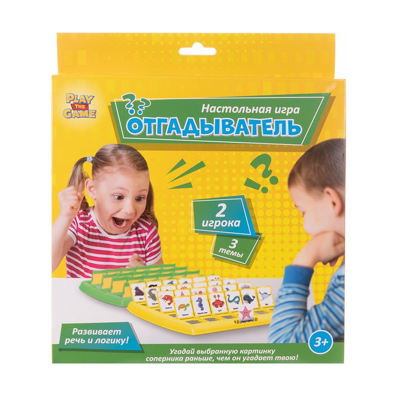Настольная игра "Отгадыватель", Play the Game, в ассортименте