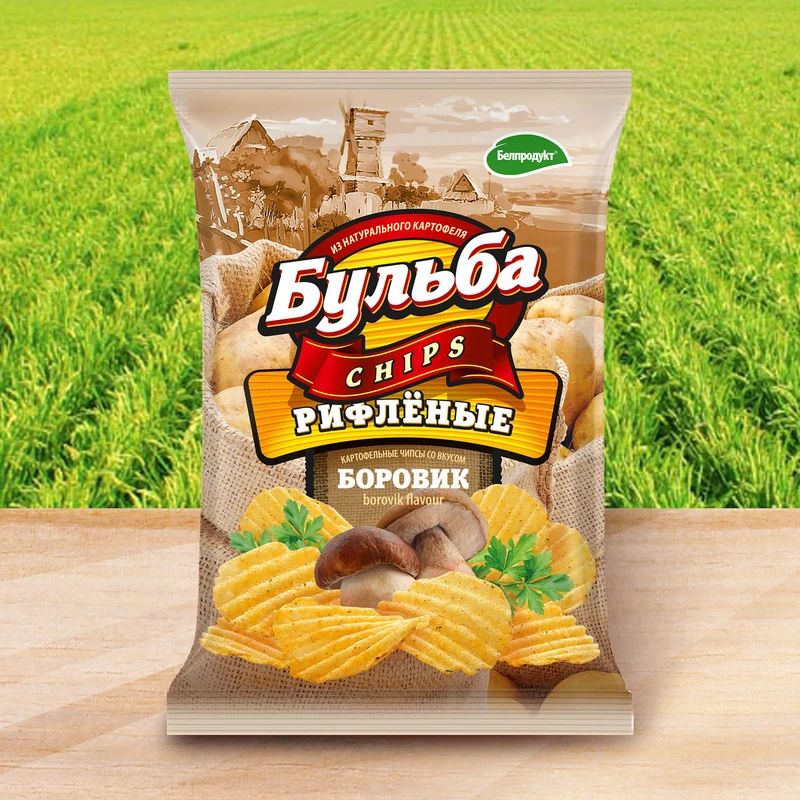 Чипсы картофельные "Бульба chips", 75 г, в ассортименте