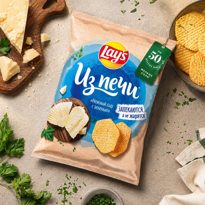 Чипсы "Из печи", Lays, 81 г, в ассортименте