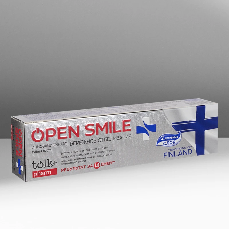 Паста зубная "Open smile", TOLK, 100 мл, в ассортименте