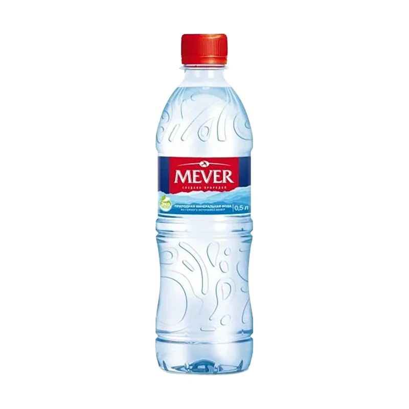 Вода питьевая негазированная, Мевер, 0,5 л, ПЭТ