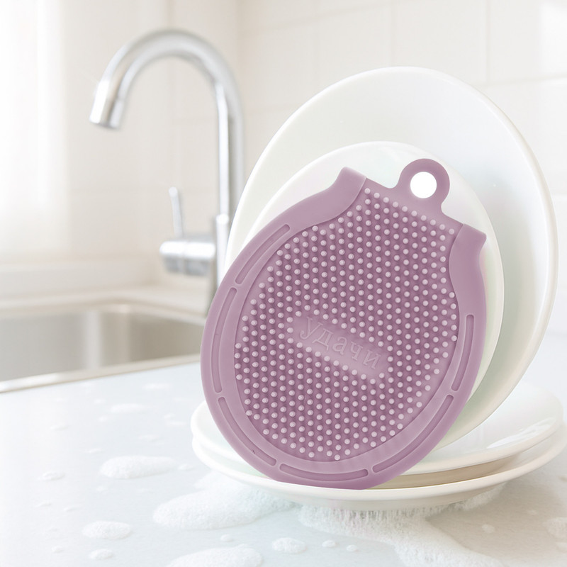 Щётка силиконовая, BonHome, в ассортименте