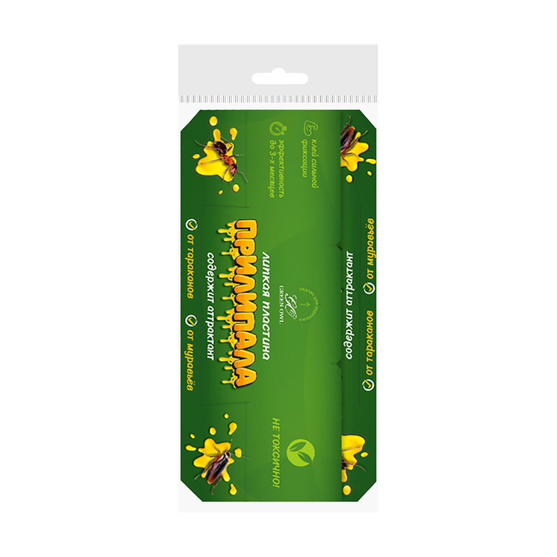 Средство для отлова насекомых "Прилипала", GreenOwl, 5 шт.