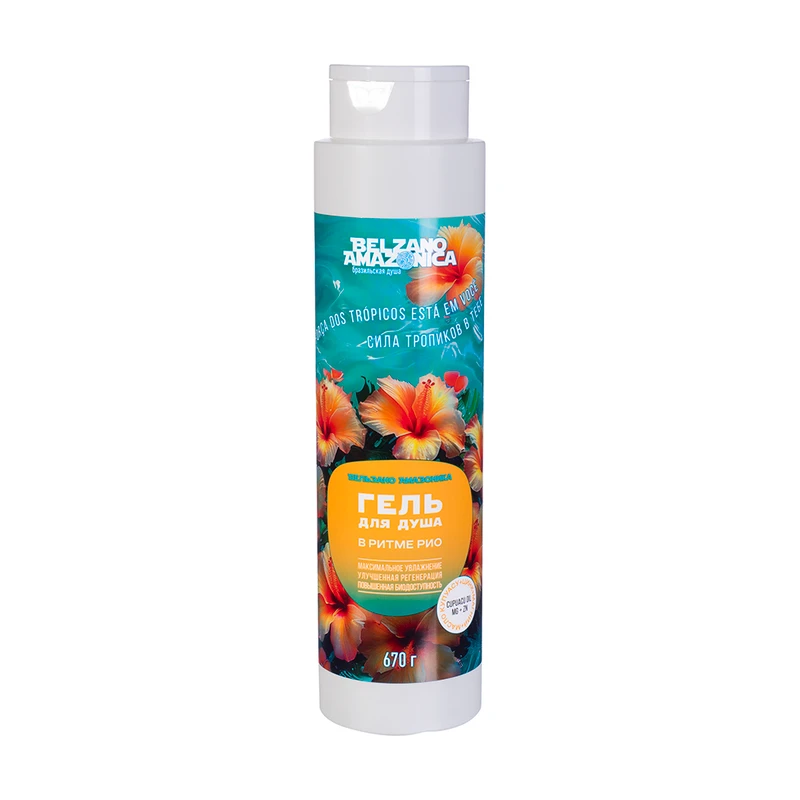 Гель для душа, Belzano Amazonia, 670 г, в ассортименте
