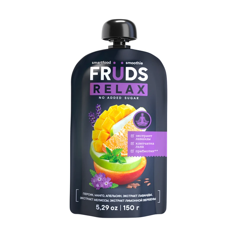 Пюре, SMARTFOOD SMOOTHIE FRUDS, 150 г, в ассортименте