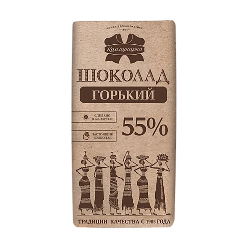 Шоколад горький, Коммунарка, 75 г