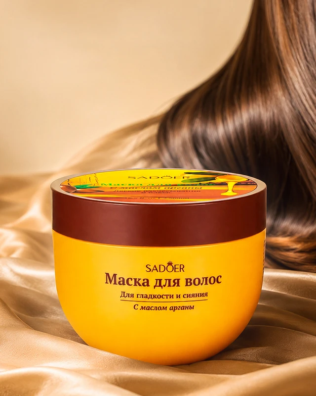 Маска-кондиционер для волос, SADOER, 500 мл, в ассортименте