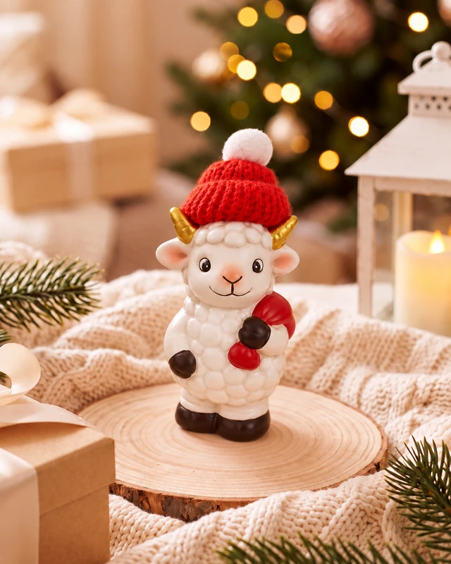 Сувенир новогодний "Символ года", Снежное кружево, в ассортименте