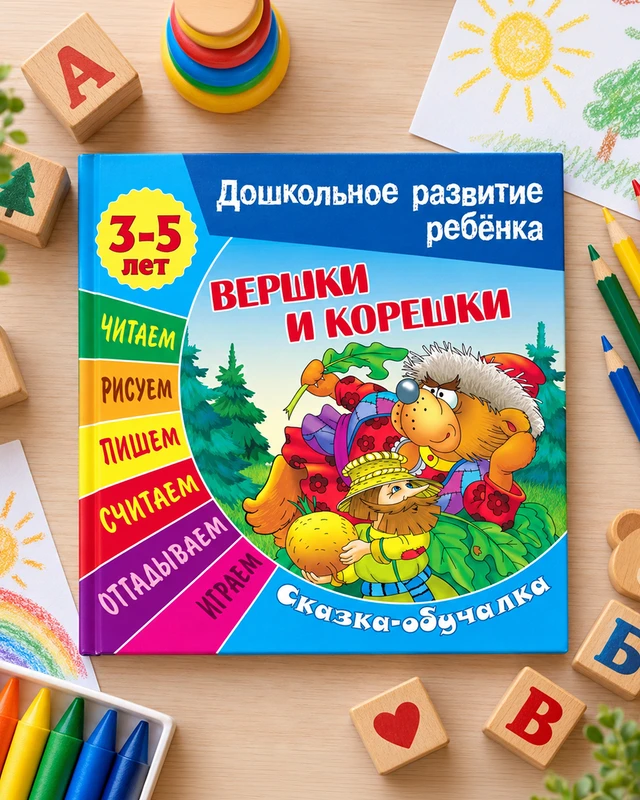 Сказка-обучалка "Дошкольное развитие ребёнка", в ассортименте
