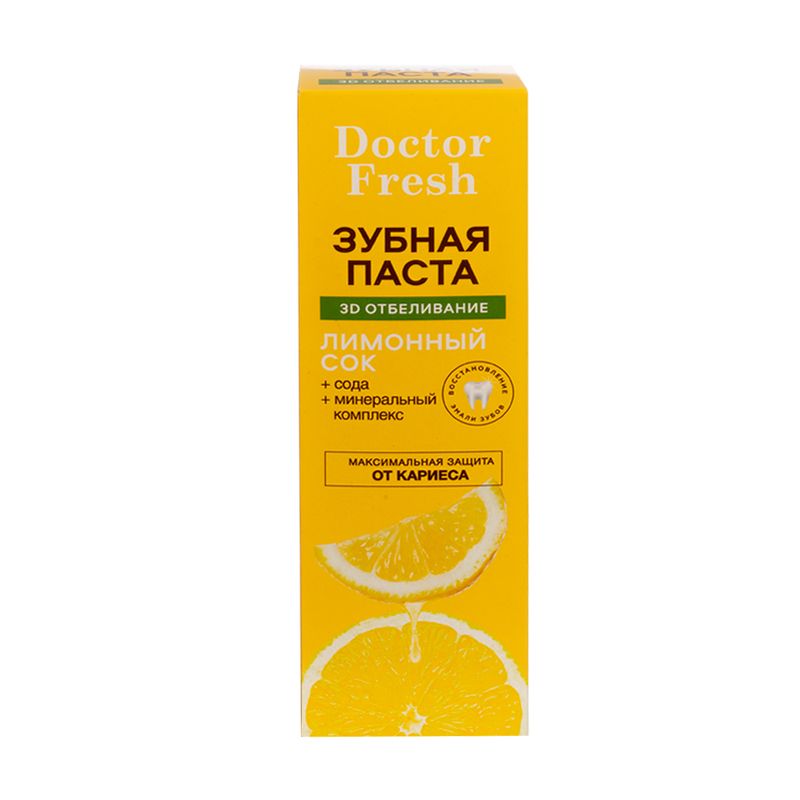 Зубная паста, Doctor Fresh, 75 мл, в ассортименте