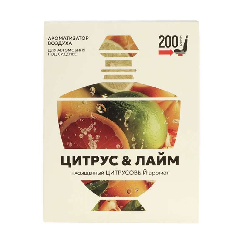 Ароматизатор воздуха под сиденье, 200 г, в ассортименте