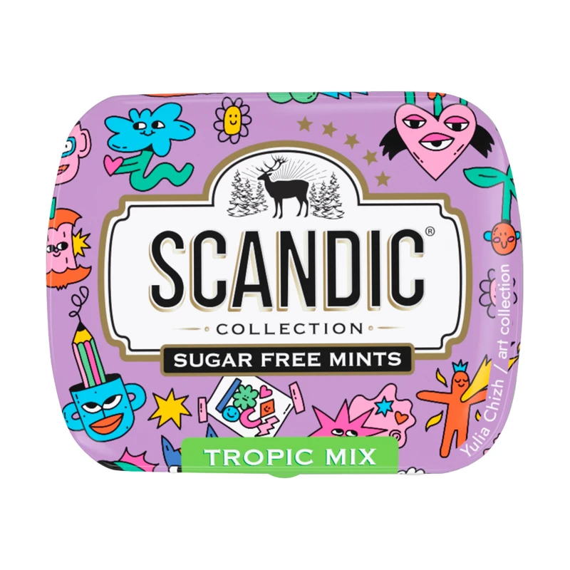 Конфеты, SCANDIC, 14 г, в ассортименте
