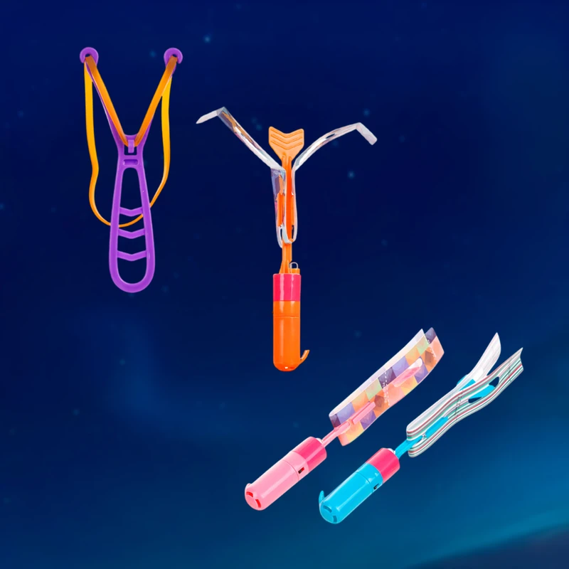 Игровой набор "Светящиеся вертолётики", Sport&Fun, в ассортименте