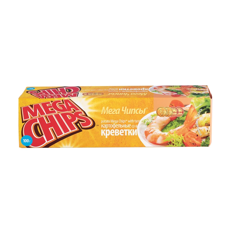 Мегачипсы картофельные, Megachips, 100 г, в ассортименте - купить