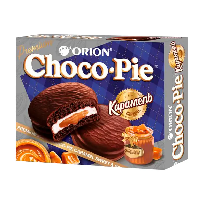 Печенье Choco Pie с карамельной начинкой, 360 г