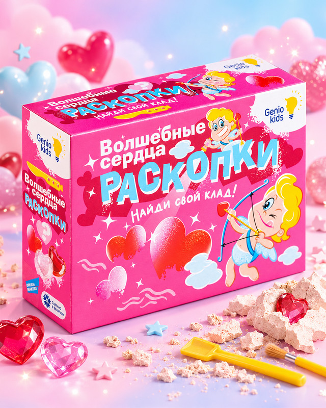 Набор для детского творчества "Раскопки", Genio Kids-Art, в ассортименте