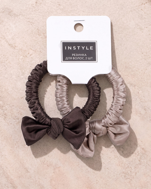 Резинка для волос, INSTYLE, 2 шт., в ассортименте
