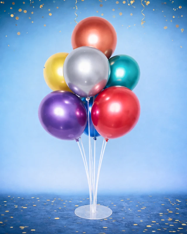 Декорация из 7 шаров на подставке, Party, в ассортименте