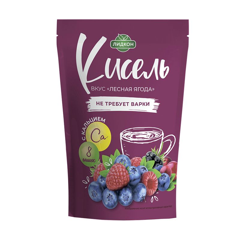 Кисель, Лидкон, 200 г, в ассортименте